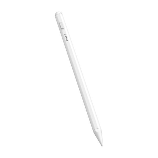 OS-Baseus Smooth Writing 2 Series Stylus Lite with LED Indicators, Moon White (Active version with type-C cable and active pen tip)