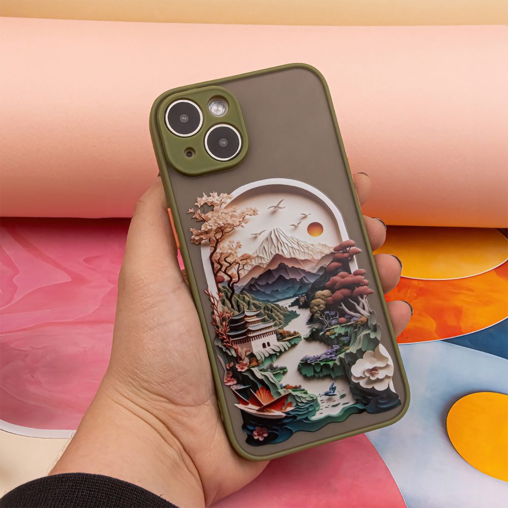 Ultra Trendy case for Samsung Galaxy A15 4G / A15 5G Travel green