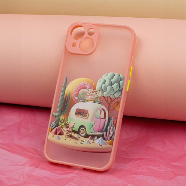 Ultra Trendy case for iPhone 14 Pro 6,1" Travel pink