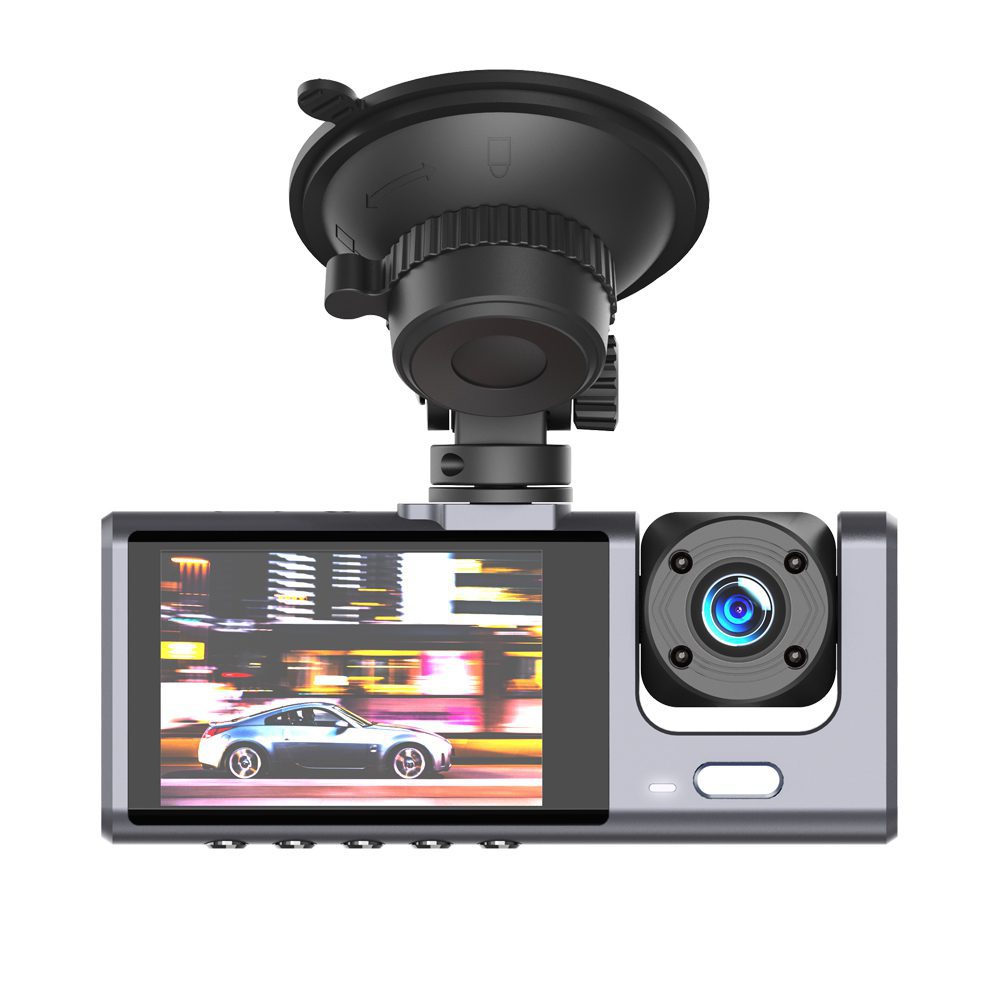 400092_oryg XO camera car XJ03 front rear recorder FullHD black