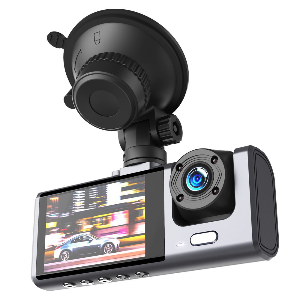 400093_oryg XO camera car XJ03 front rear recorder FullHD black