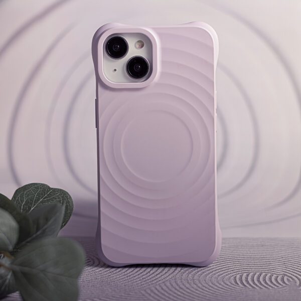 Circle Mag case for Samsung Galaxy S24 light purple