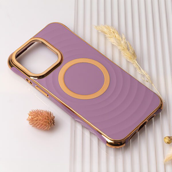 Circle Glam Mag case for Samsung Galaxy S24 purple