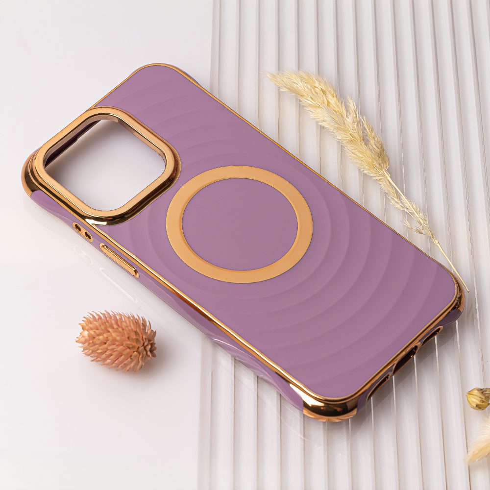 Circle Glam Mag case for Samsung Galaxy S24 purple