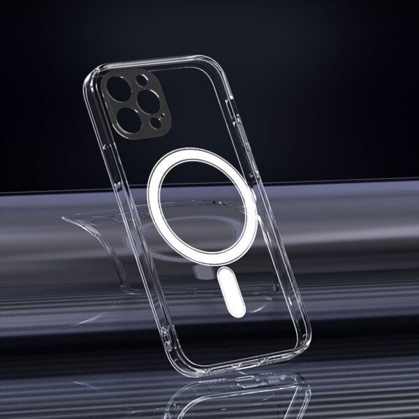 401662_oryg Anti Shock 1,5 mm Mag case for iPhone 13 Pro Max 6,7" transparent camera protection