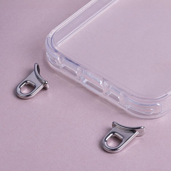 402466_oryg Hook case for iPhone 14 Pro 6,1" silver