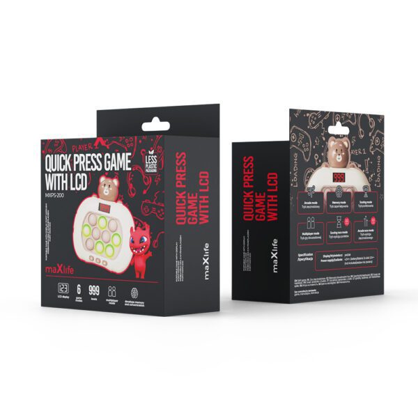 Maxlife portable game MXPS-200 teddy bear with display