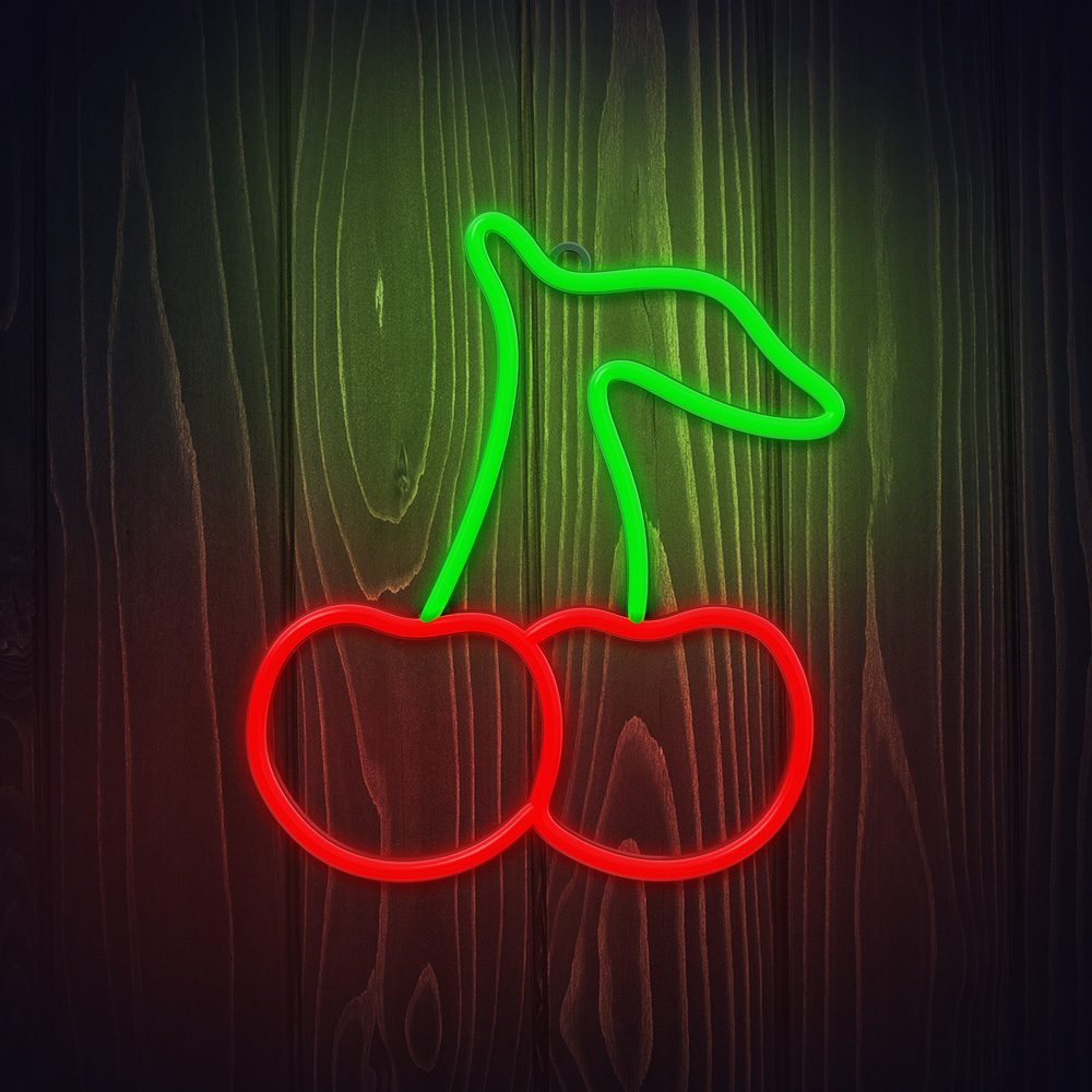 Neon LED Light CHERRY green red NNE23 Neolia