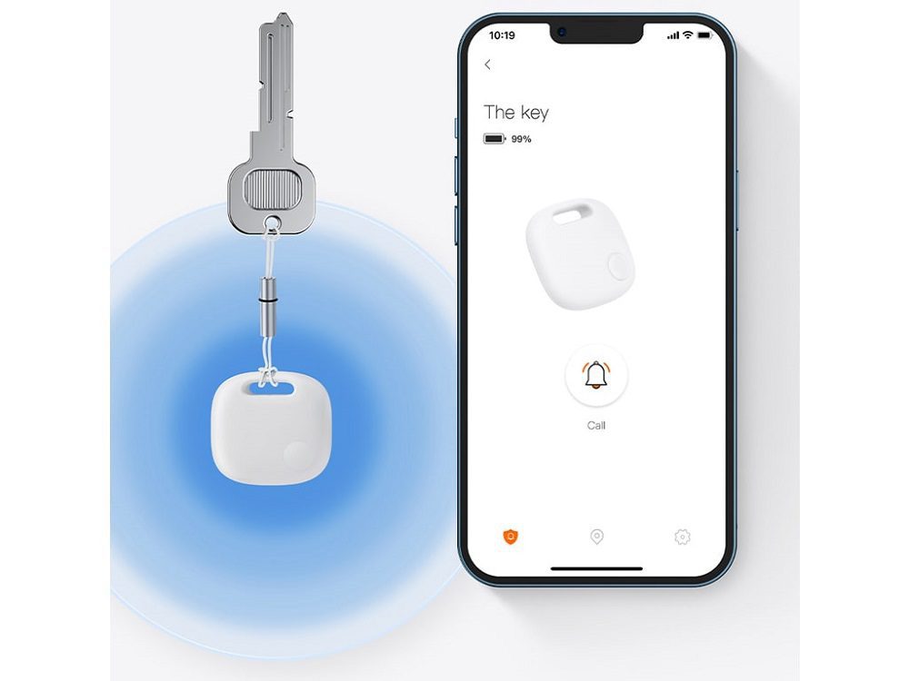 Baseus T2 Pro Smart Device Tracker White