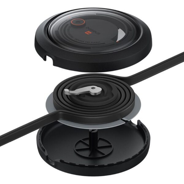 404454_oryg Baseus Free2Draw Retractable Crystal Fast Charging Data Cable USB to M+L+C 100W 1.1m Cluster Black