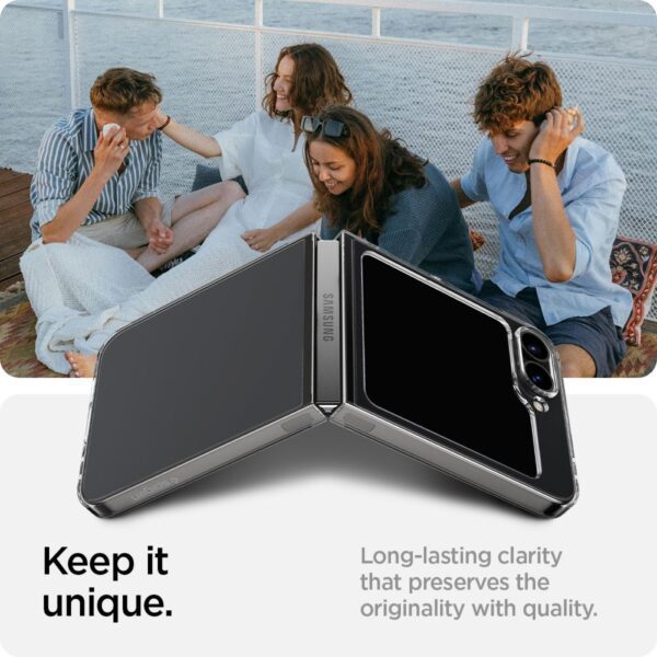 405301_oryg Spigen AirSkin Galaxy Z Flip 6 / 7 FE crystal clear