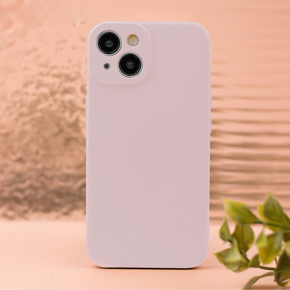 Silicon case for iPhone 16 6,1" rose