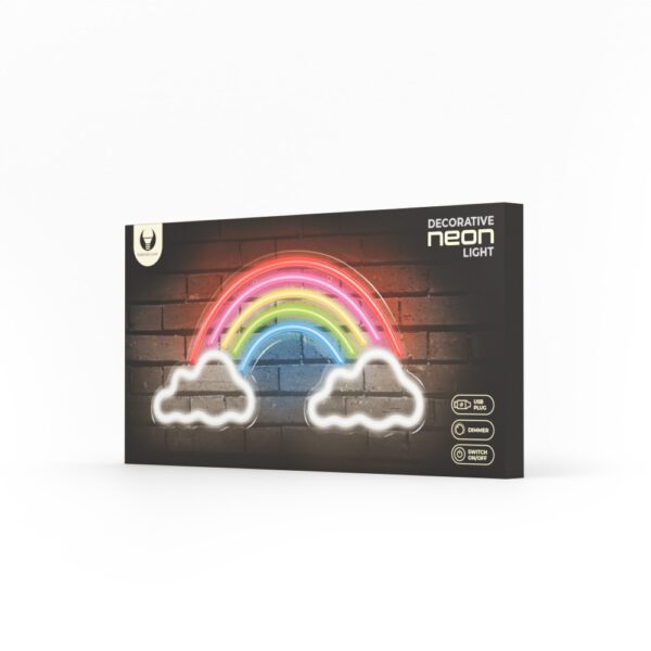 Neon PLEXI LED RAINBOW ON CLOUDS multicolor FPNE32 Forever Light