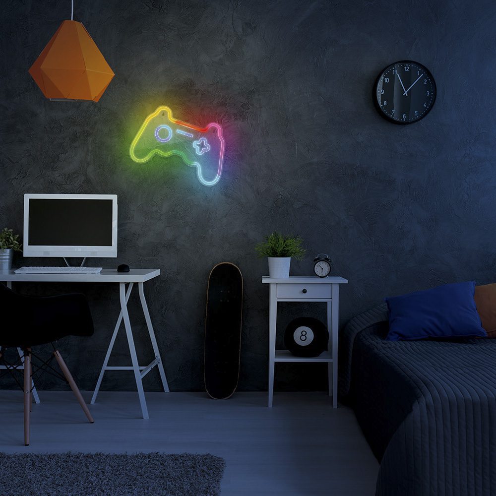 Neon LED RGB GAMEPAD FLRNE04 + RC Forever Light