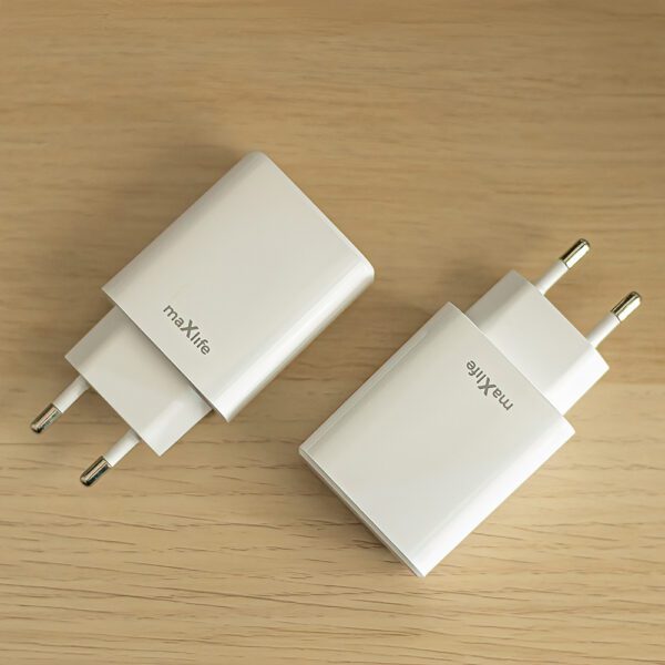 Maxlife MXTC-10-20C PD QC charger 1x USB-C 20W white