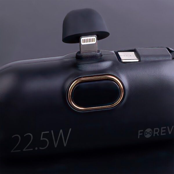 Forever mini power bank MTB-100 22.5W 5000 mAh Lightning black