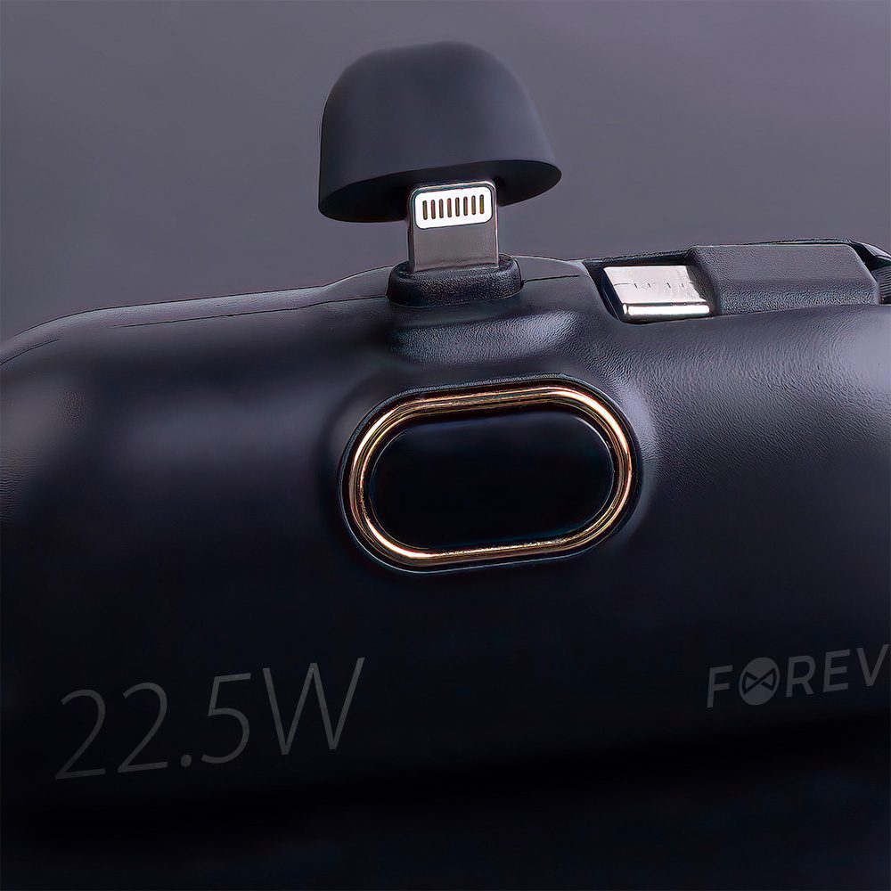 Forever mini power bank MTB-100 22.5W 5000 mAh Lightning black