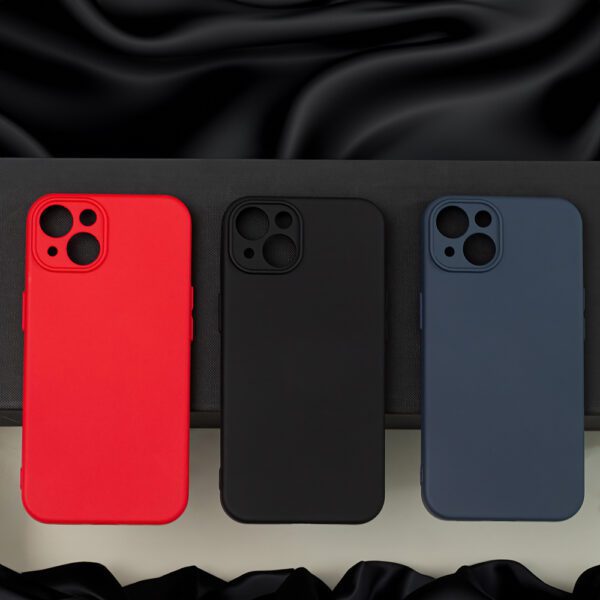 Silicon case for Xiaomi Redmi Note 14s 4G black