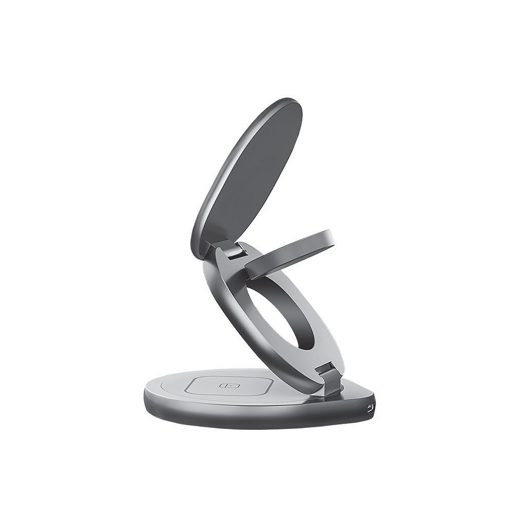 Forever MAWC-200 magnetic wireless charger 15W grey 3in1