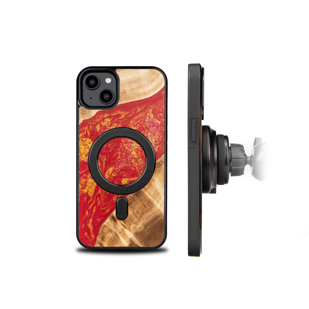 408287_oryg Bewood Unique case for iPhone 15 Plus 6,7" Neons Paris with MagSafe