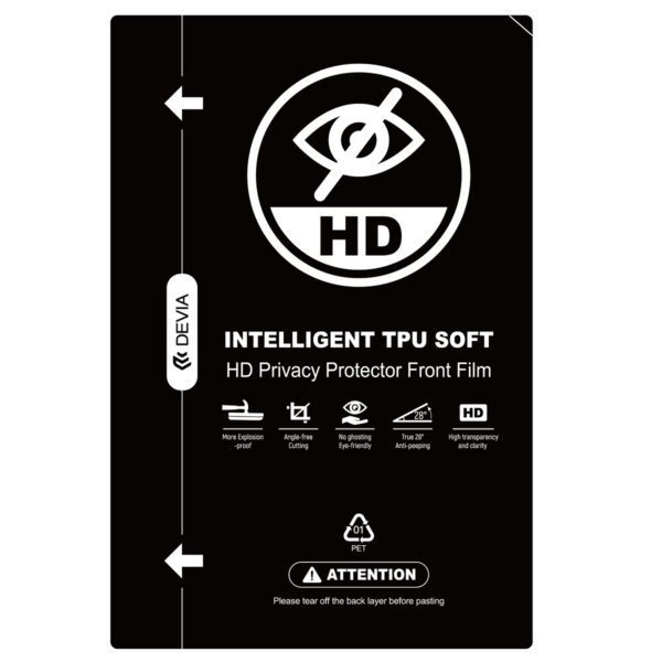 409369_oryg Devia Set foil anticrash privacy HD for cutting machine 10pcs