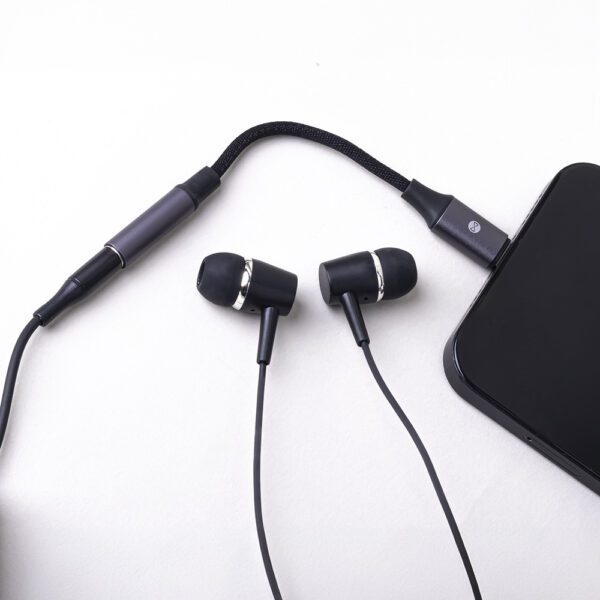 Forever adapter audio AJL-01 jack 3,5 mm - Lightning black