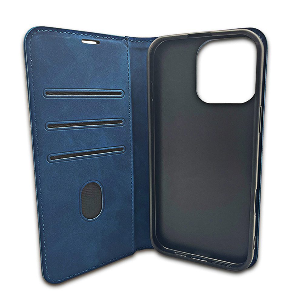 412000_oryg Smart Suede case for Motorola Moto E13 navy blue