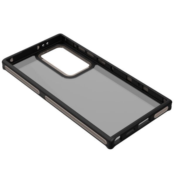 Crystal Black case for Samsung Galaxy S24 Ultra grey