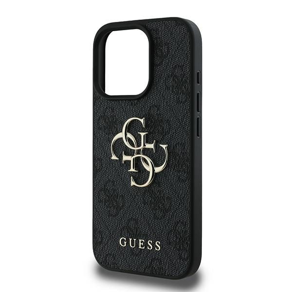 Guess case for iPhone 16 Pro 6,3" GUHCP16L4GMGGR 4G Big Logo black