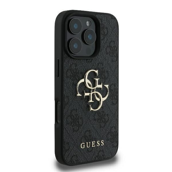 Guess case for iPhone 16 Pro Max 6,9" GUHCP16X4GMGGR 4G Big Logo black