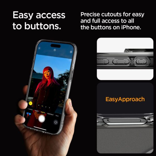 Spigen Ultra Hybrid Mag Magsafe case for iPhone 16 Pro Max 6,9" frost clear