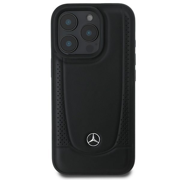 Mercedes case for iPhone 16 Pro Max 6,9" MEHCP16XARMBK Hardcase Leather Urban black