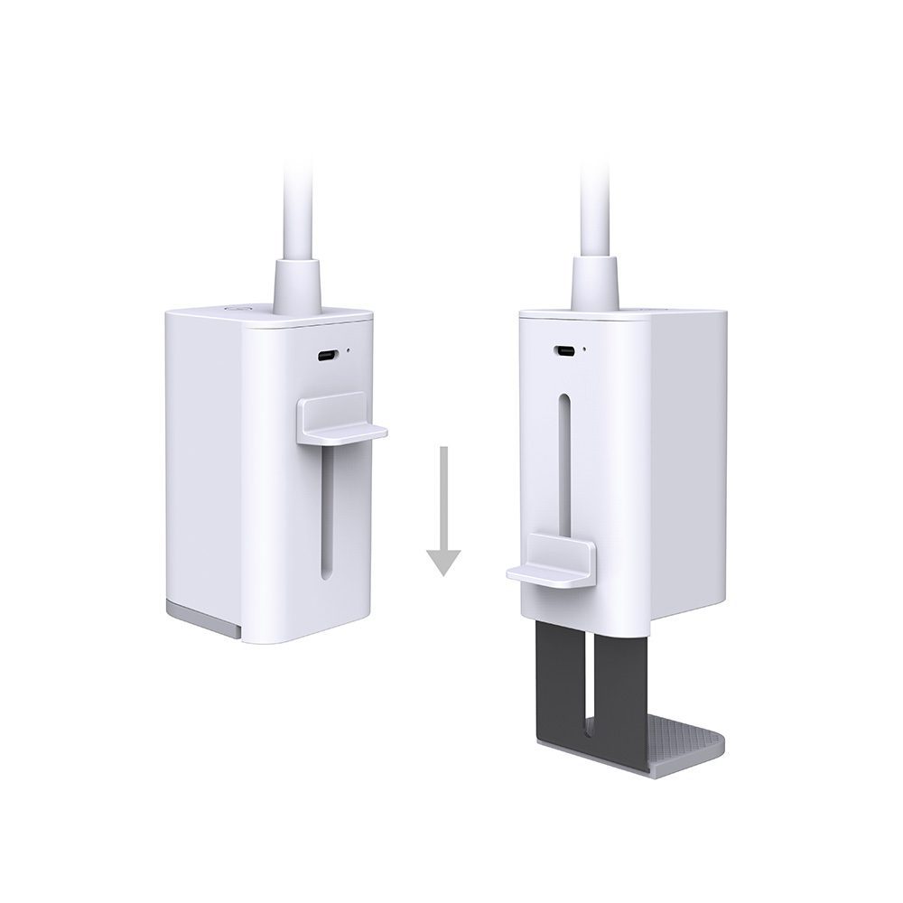 418650_oryg Desk LED Lamp 6W with clip PURE FLB-10 KIRSTEN white Forever Light