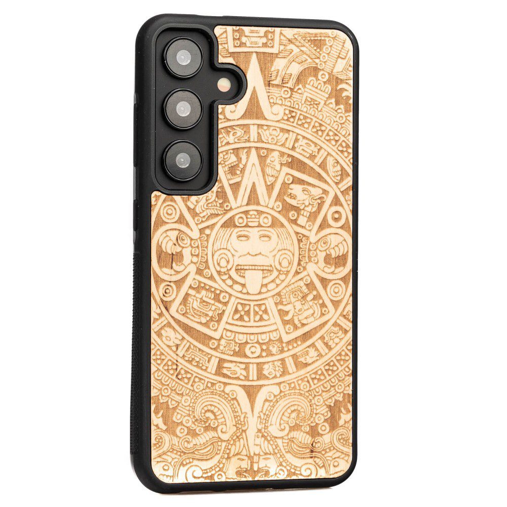 419002_oryg Bewood case for Samsung Galaxy A55 5G Aztec Calendar Aniegre
