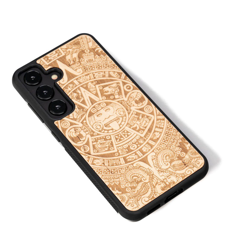 419003_oryg Bewood case for Samsung Galaxy A55 5G Aztec Calendar Aniegre