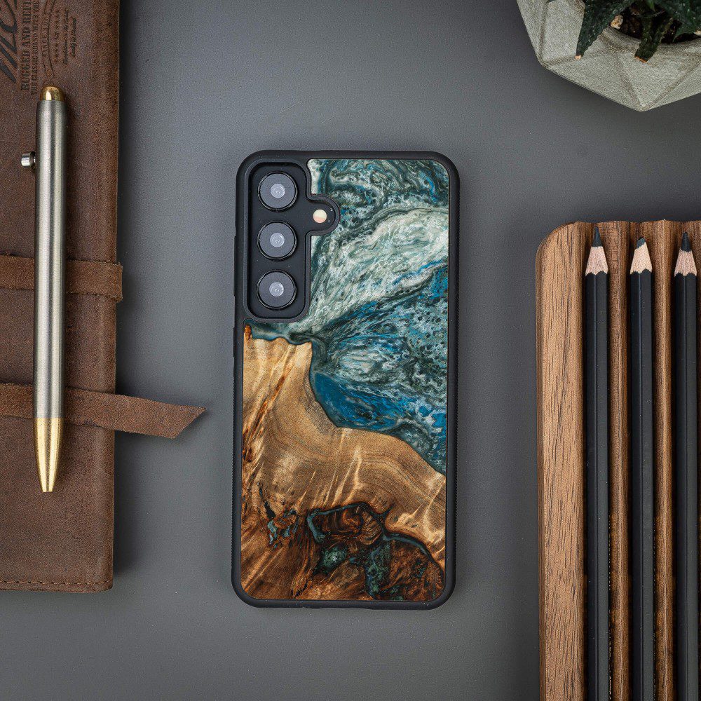 Bewood Unique case for Samsung Galaxy A55 5G Planets Earth