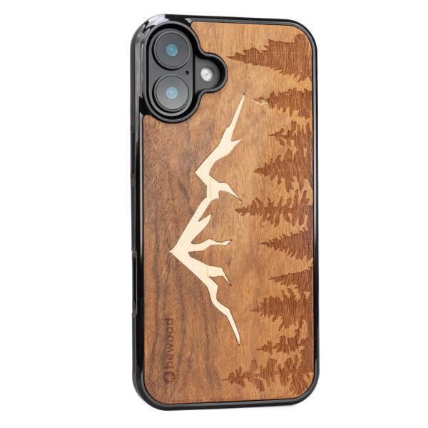 419290_oryg Bewood case for iPhone 16 Plus 6,7" Mountains Imbuia