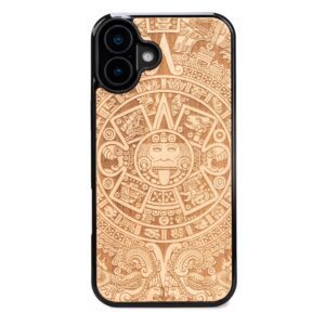 Bewood case for iPhone 16 Plus 6,7" Aztec Calendar Aniegre