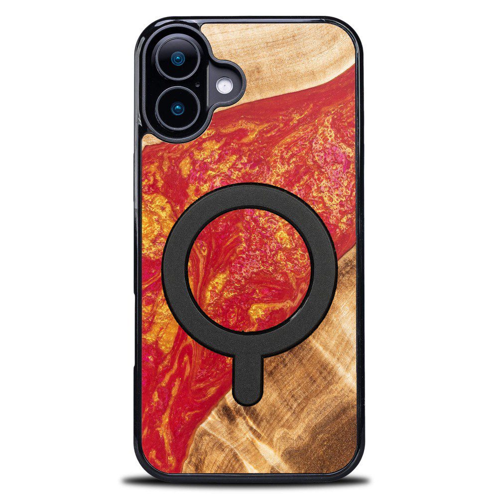 419379_oryg Bewood Unique case for iPhone 16 Plus 6,7" Neons Paris with MagSafe