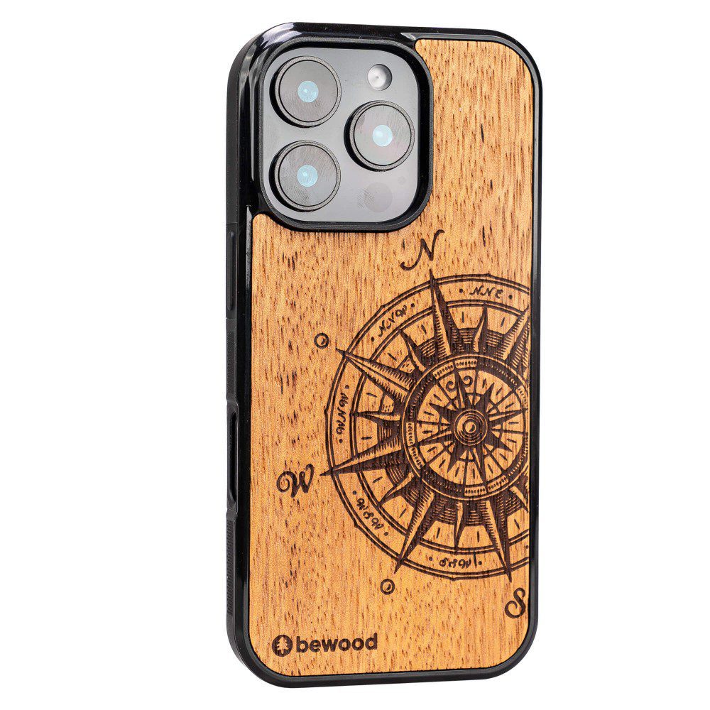 Bewood case for iPhone 16 Pro 6,3" Traveler Merbau