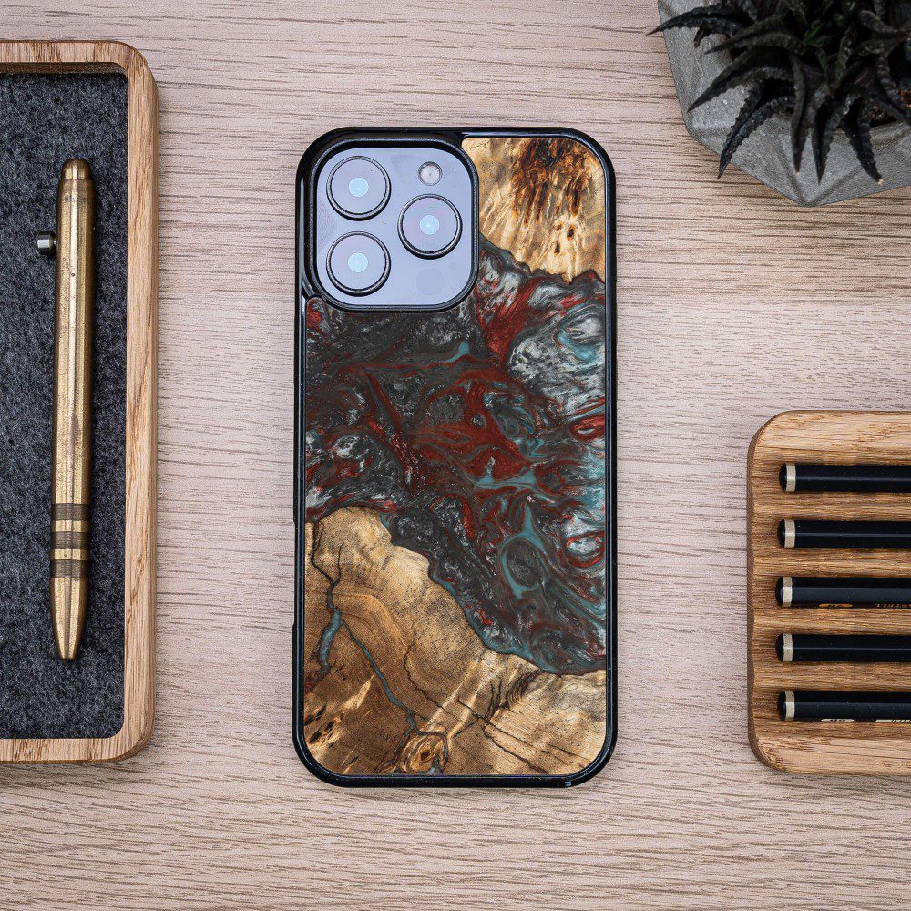 Bewood Unique case for iPhone 16 Pro Max 6,9" Planets Pluto