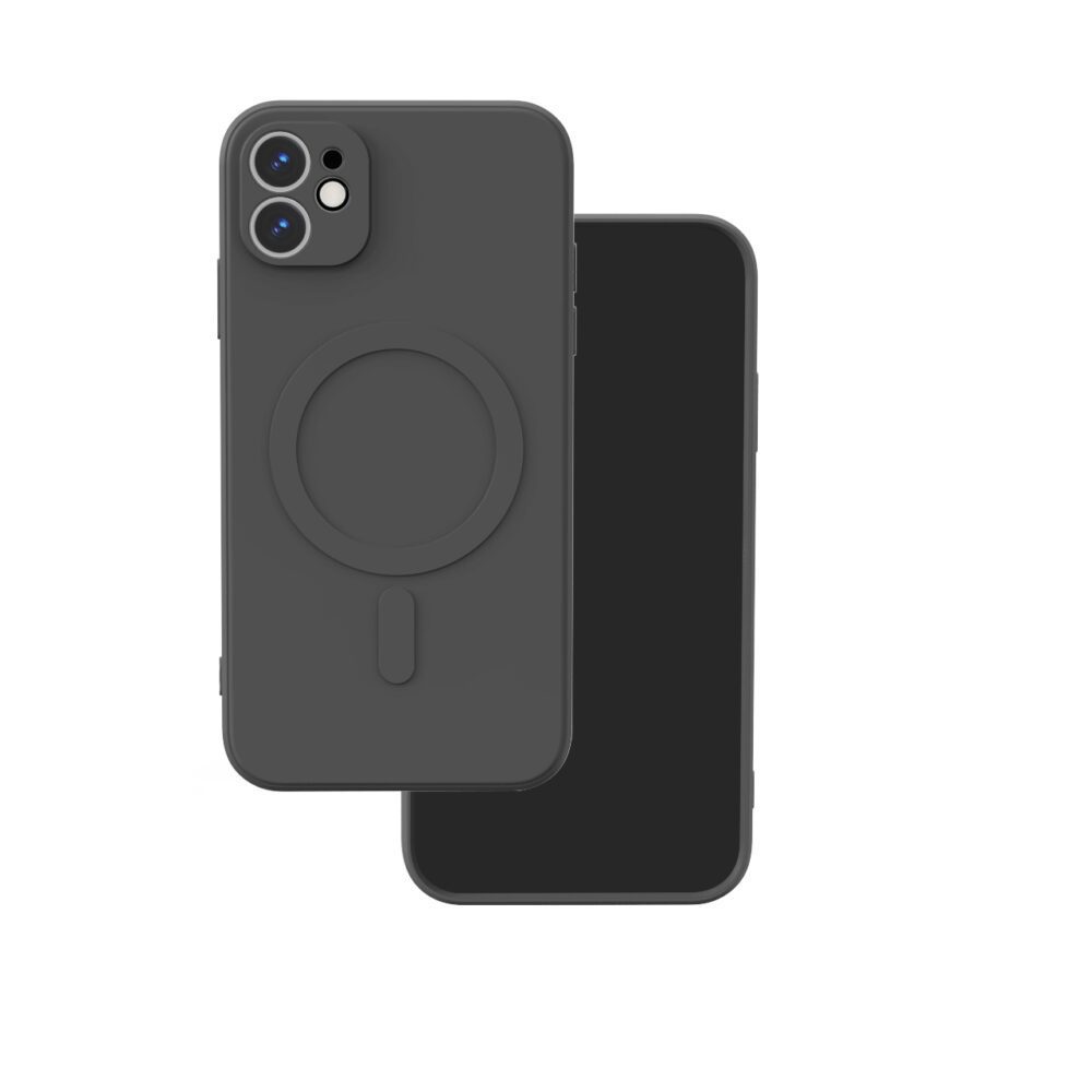 421433_oryg Simple Color Mag case for iPhone 11 black