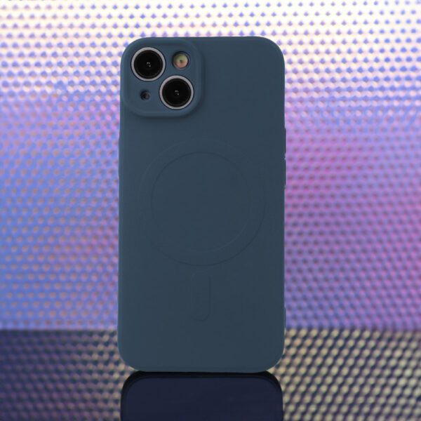 421480_oryg Simple Color Mag case for iPhone 16 6,1" navy blue