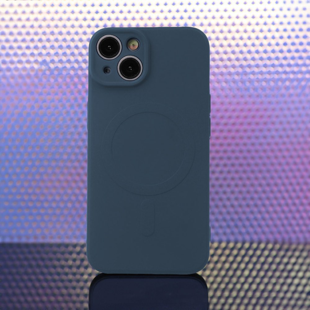 421480_oryg Simple Color Mag case for iPhone 16 6,1" navy blue