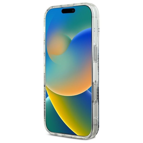 Karl Lagerfeld case for iPhone 16 Pro 6,3" KLHCP16LHKLPKHT transparent Hard IML Karl Head Electroplated