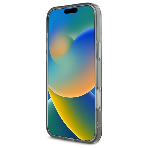 Karl Lagerfeld case for iPhone 16 Pro Max 6,9" KLHMP16XHLSKIK black Hard IML Metal Karl Head MagSafe