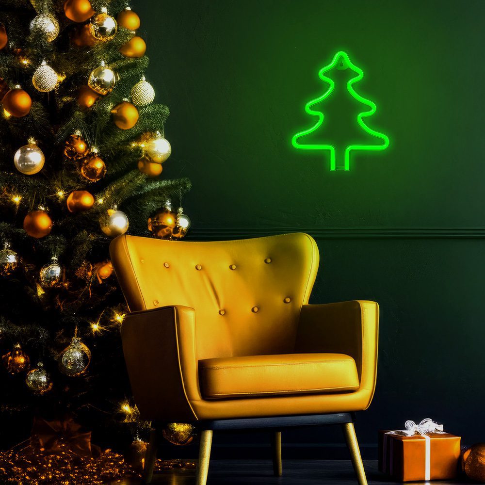 Neon LED CHRISTMAS TREE green FLNE16 Forever Light