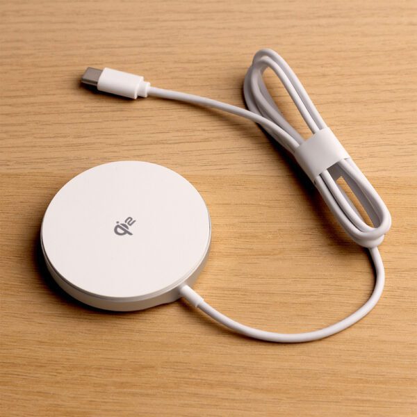 Forever MAWC-300 magnetic wireless charger Qi2 15W silver
