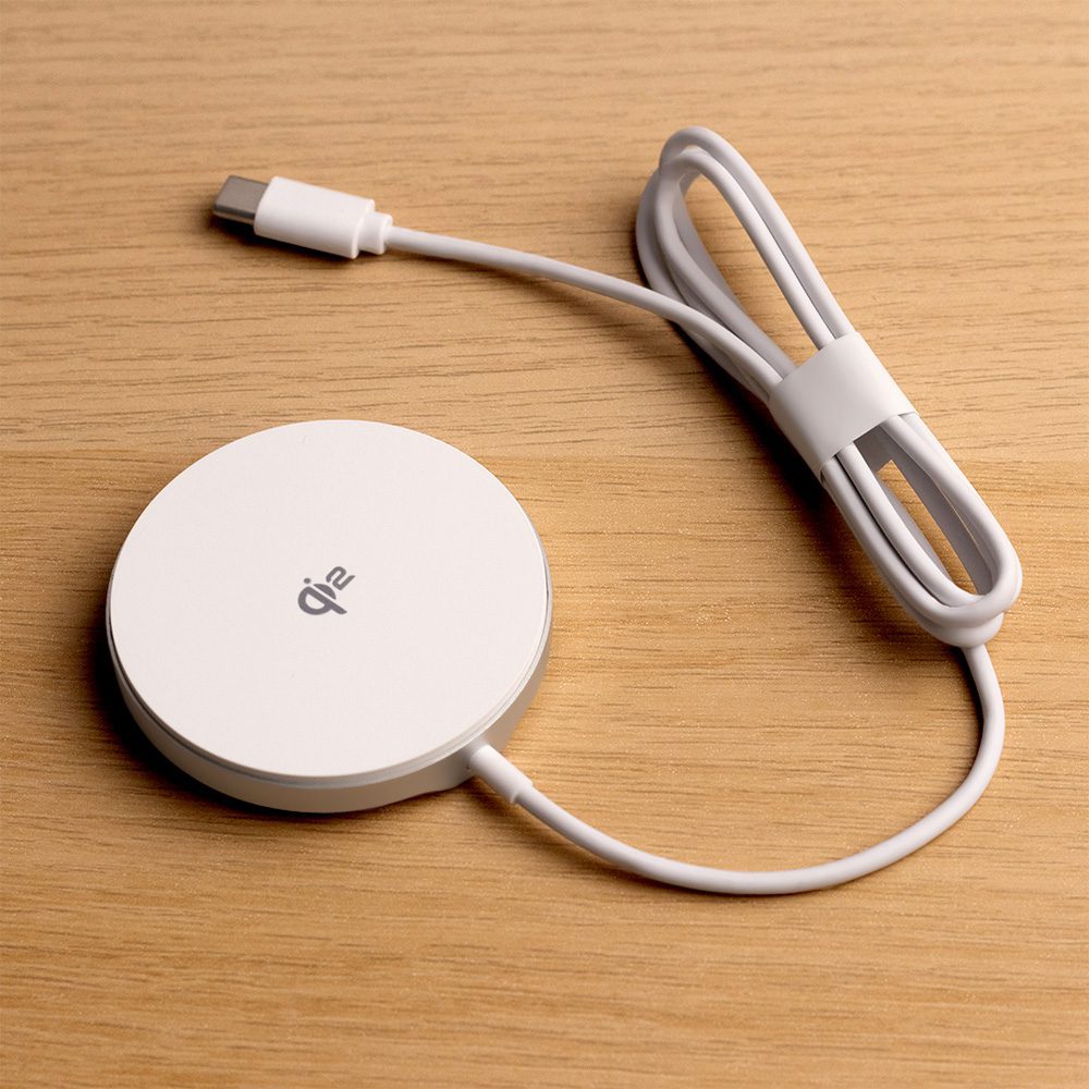 Forever MAWC-300 magnetic wireless charger Qi2 15W silver