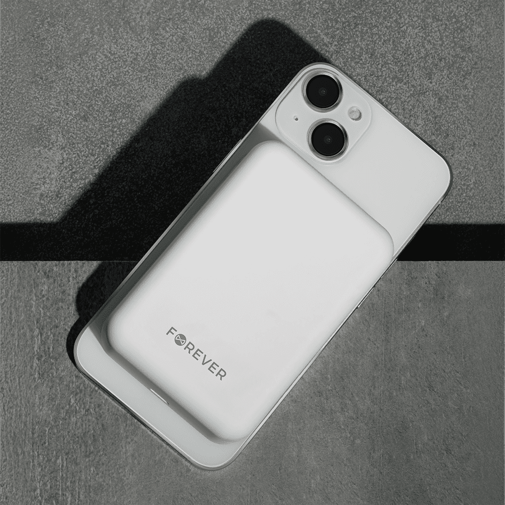 Forever MATB-400 wireless power bank 20W 10000mAh white
